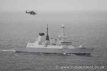 Russian warships in UK waters tracked by Royal Navy for 72 hours