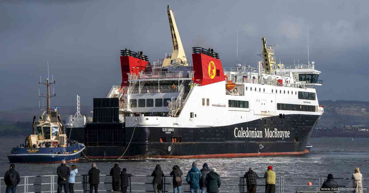 Using Glen Sannox as resilience ferry 'saved 70,000 passenger trips'