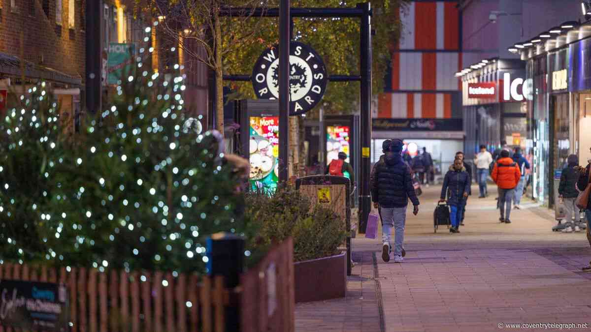 Coventry city centre's first Christmas celebration plans revealed