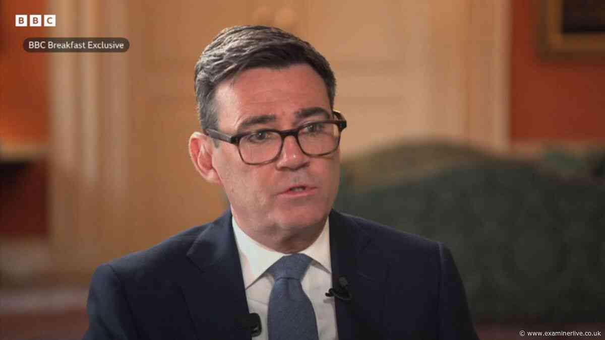 Andy Burnham shares update on PC Harper's killers in BBC Breakfast announcement