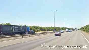 All traffic stopped on A1 in Cambridgeshire after crash
