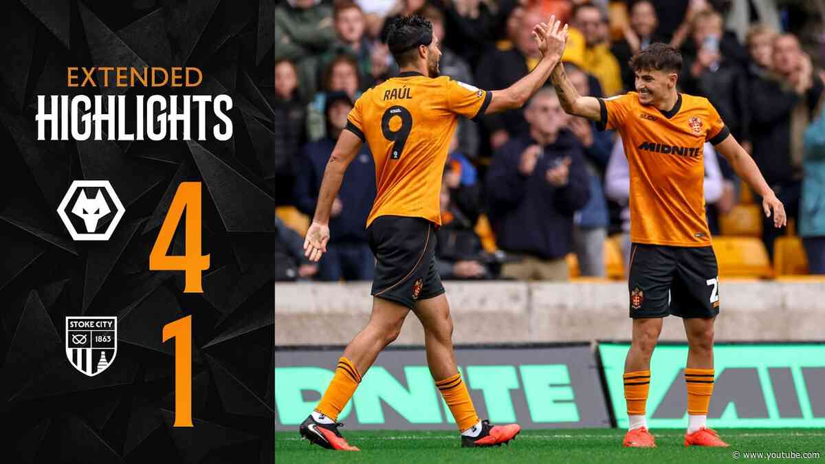 Extended Highlights | Wolves 4-1 Stoke City