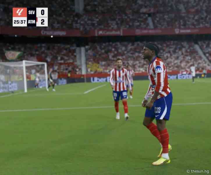 Lookman on target as Atletico Madrid secure win at Sevilla