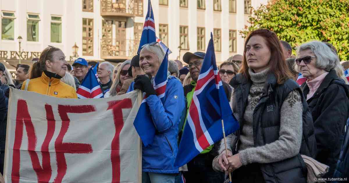 Nipte meerderheid IJslanders stemt tegen hervatting gesprekken over toetreding tot EU