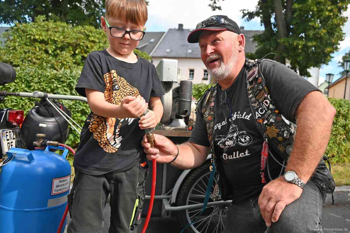 55. Bergfest Sayda: Viel Gaudi und ein echter Teilnehmerrekord