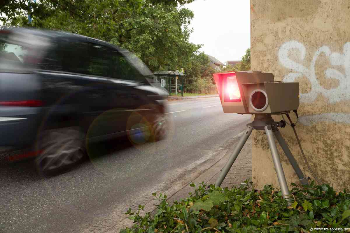 Tempo-Kontrollen in Chemnitz: Hier blitzt es im September besonders oft