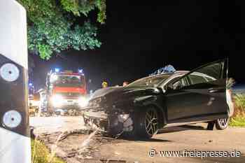 Schwerer Unfall auf der S 268 bei Crottendorf