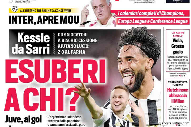 Today’s Papers: Juventus’s unwanted stars win it, Fiorentina’s anniversary nightmare