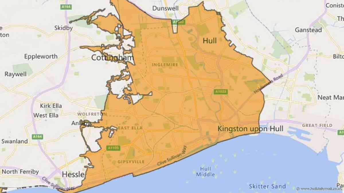 Flood alert for Hull and thunderstorm warning issued