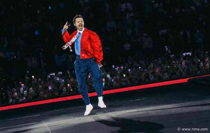 Harry Styles jokes about Taylor Swift’s wedding during MSG residency