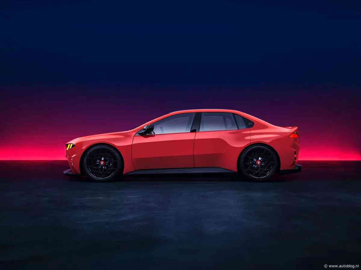 Elektrische BMW M3 komt niet met tegenzin