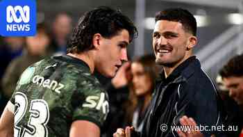 Nathan Cleary beams as brother takes Warriors top, Eels upset Sharks