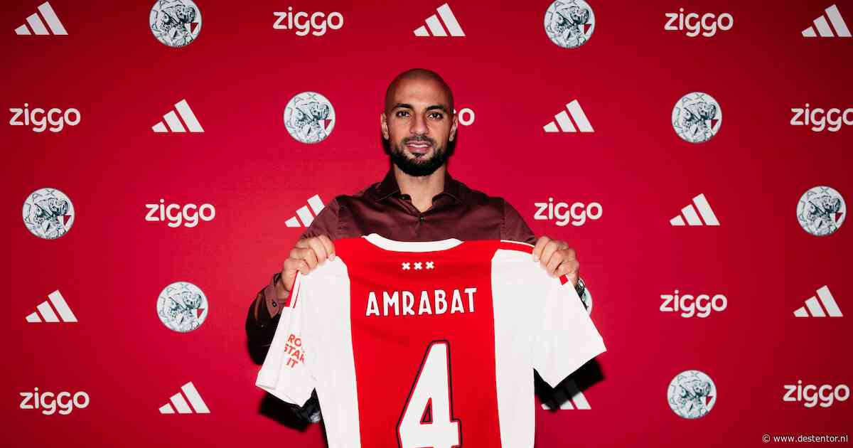Sofyan Amrabat definitief speler van Ajax: ‘Ik denk dat er iets heel moois kan ontstaan’