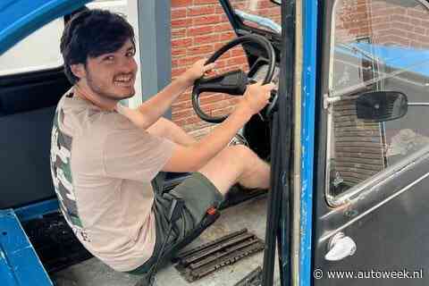 Thomas kocht twee jaar terug deze Eend als eerste auto voor €4.800 en dat is best een nette prijs