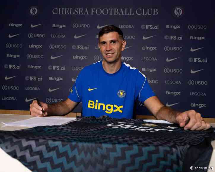 EPL: Chelsea sign World Cup winner Emiliano Martinez from Aston Villa