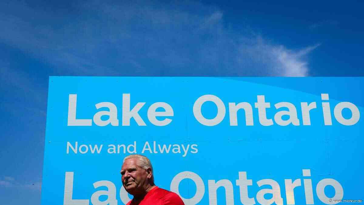 „Lake America“ oder „Lake Ontario“? Kanada spottet über Trump mit Schild am Seeufer