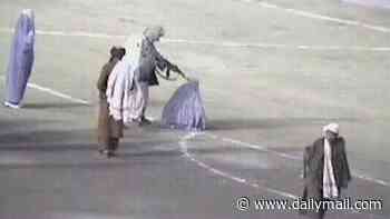 Story behind the Taliban's most infamous execution: Mother-of-seven shot in the head in front of 30,000 spectators baying for blood after she poisoned her abusive husband