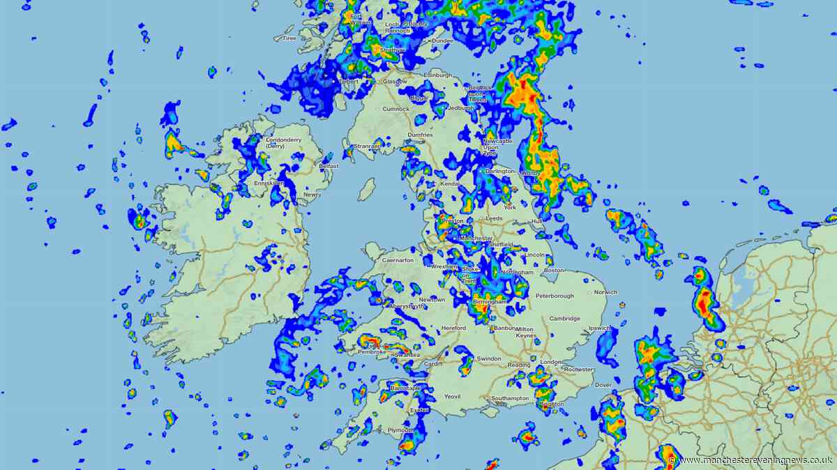 Greater Manchester hit with new thunderstorm warning as Met Office predicts hail, lightning and 45mph winds