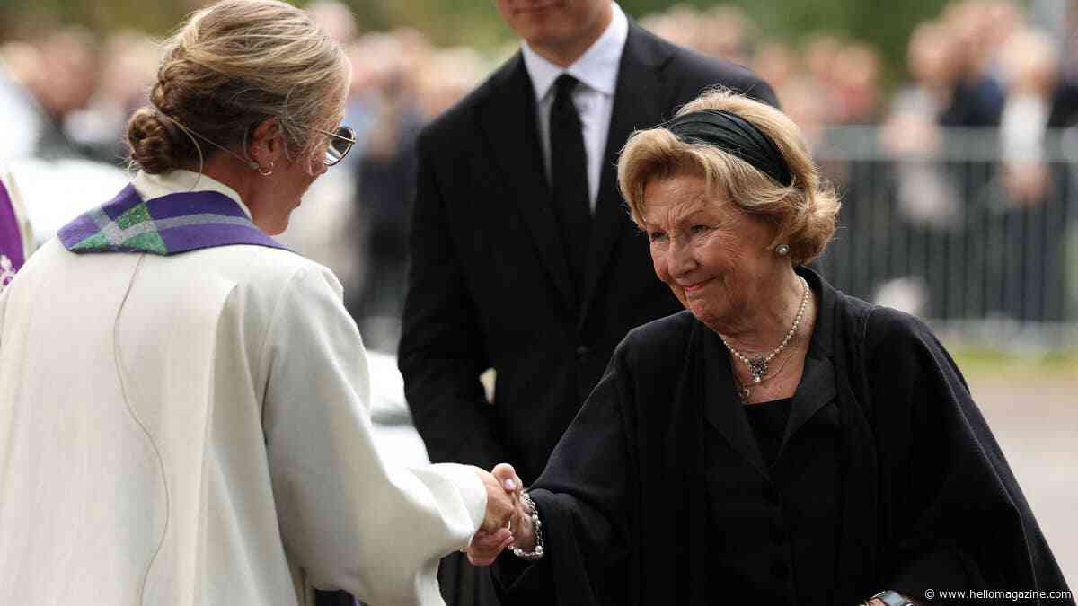King Harald funeral LIVE: Emotional Queen Sonja joins the new King Haakon at ceremonies honouring late monarch