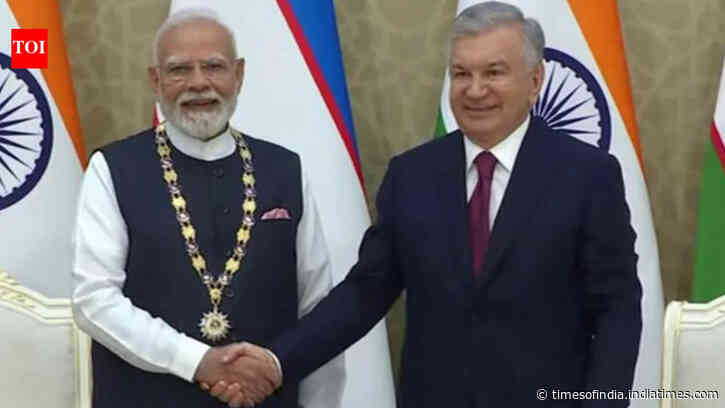 ‘Order of Oliy Darajali Dustlik’: Uzbekistan confers its highest state honour on PM Modi