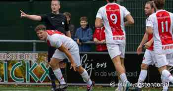 Flevo Boys-back Thom Bos: Centimeter verwijderd van wereldgoal én hattrick