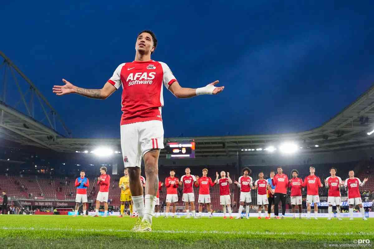AZ-uitblinker denkt criticasters 'nu niet te horen': 'Doe maar weer even rustig"