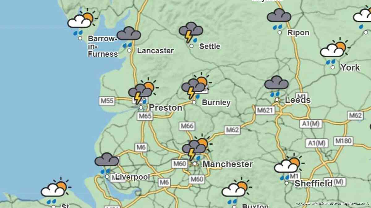 Full list of UK areas hit with Met Office thunderstorm warning as hail, lightning and strong winds forecast