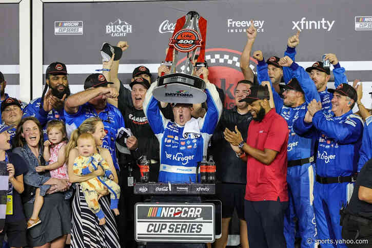 Ryan Preece Reacts to His Much-Needed NASCAR Breakthrough at Daytona: “Built Us a Rocket Ship and Went to the Moon”