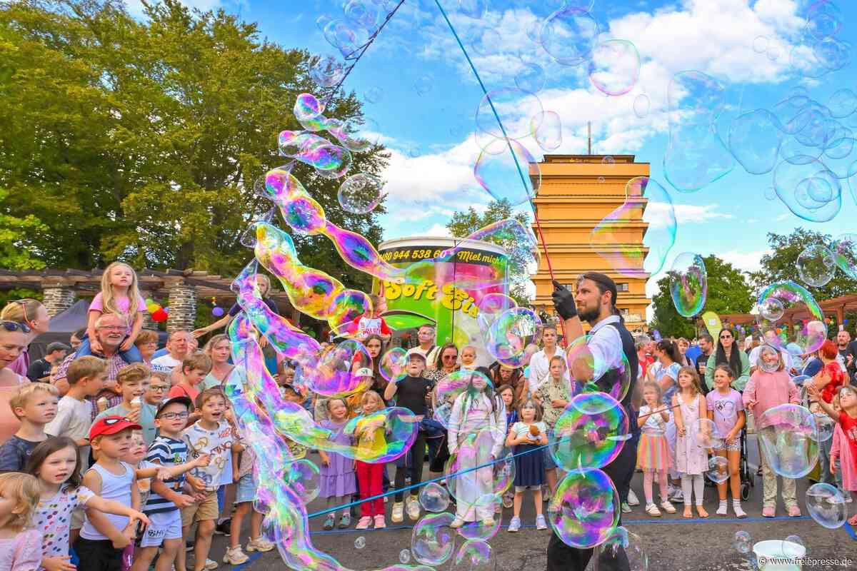 100 Jahre Wasserturm: 16.000 Besucher feiern Reichenbachs Wahrzeichen