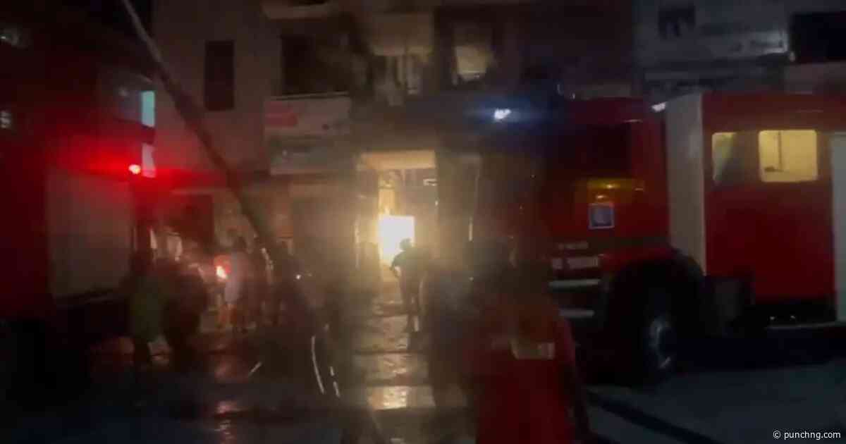 Fire guts Abuja building materials market