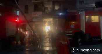 Fire guts Abuja building materials market