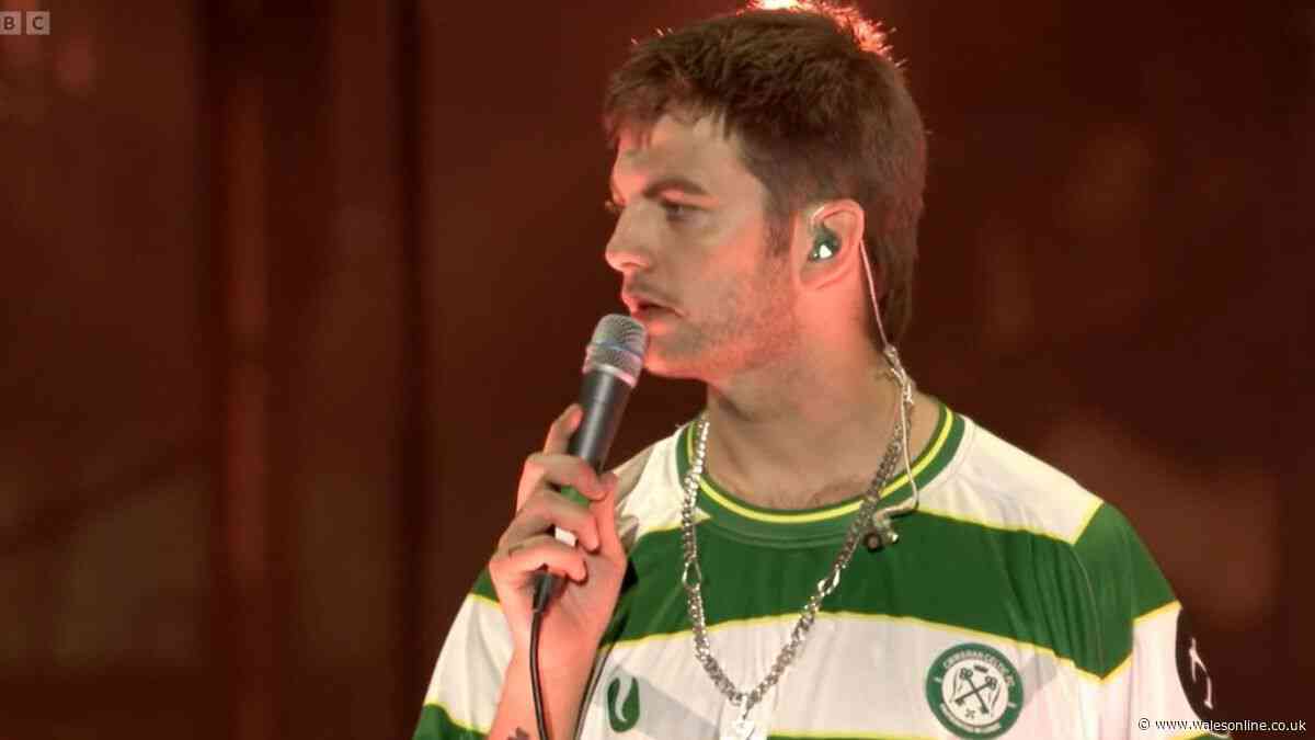 Welsh football club 'couldn't believe' Fontaines DC wore team's kit at Reading Festival