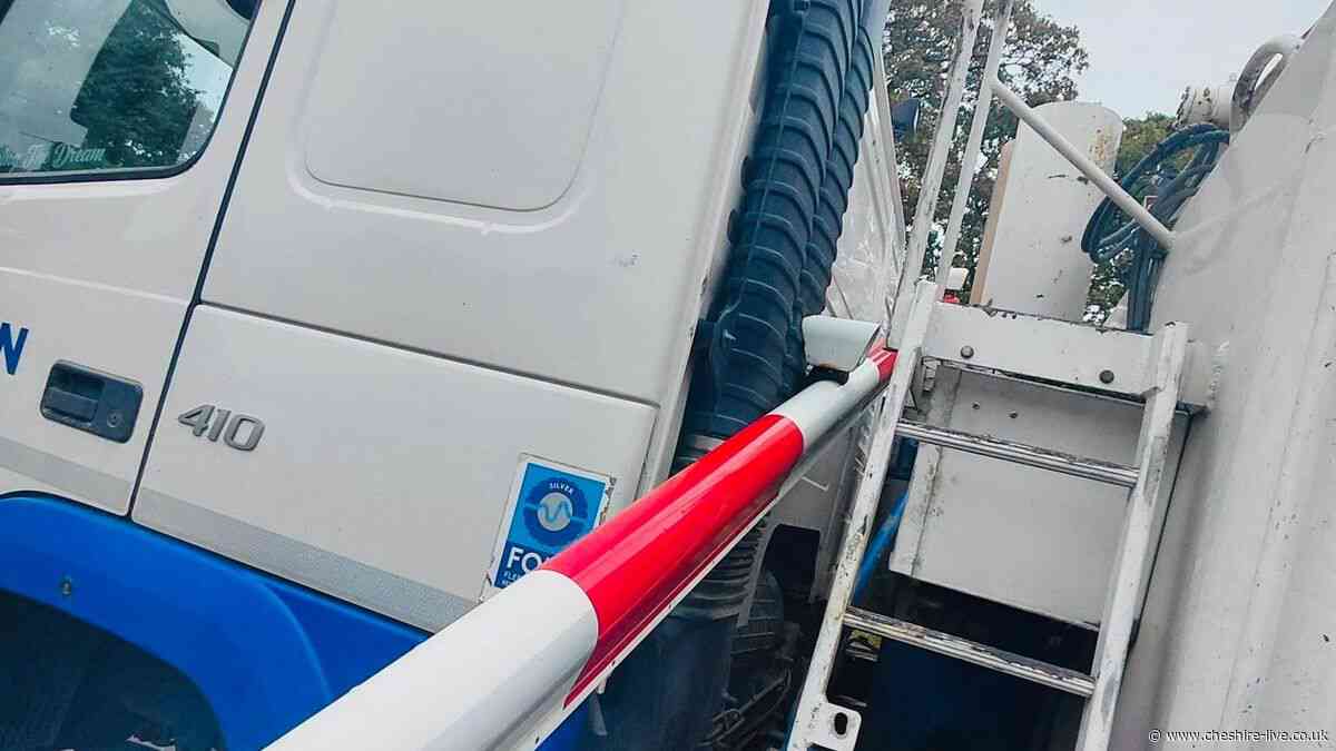 Trains stopped as lorry gets stuck in Nantwich level crossing