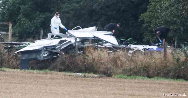 Man dies on railway line after train rams into van on level crossing