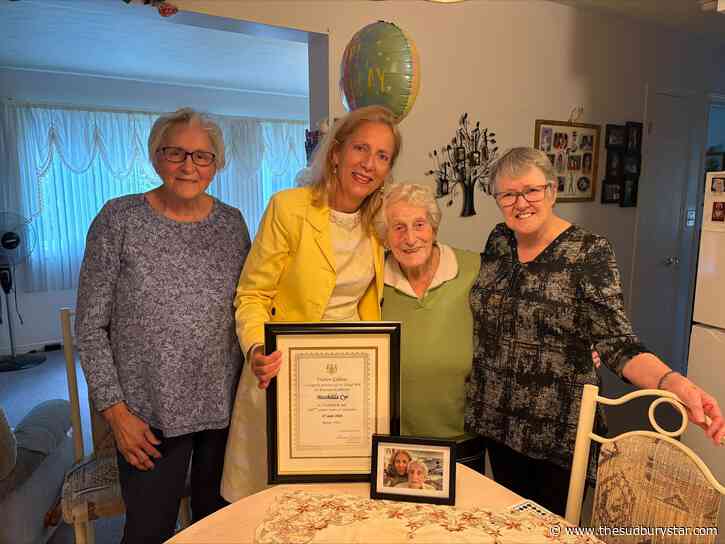 Mathilda Cyr, a fine cook and seamstress, turns 100