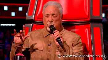 Sir Tom Jones brings The Voice viewers to tears with beautiful rendition of song
