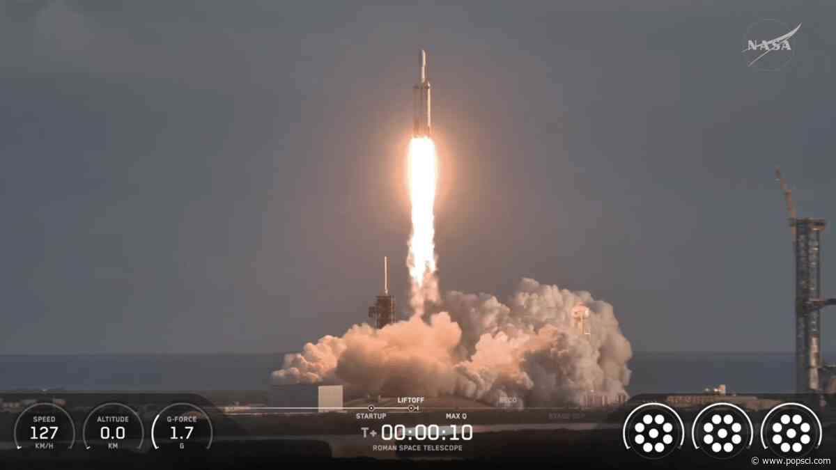 NASA’s Nancy Grace Roman space telescope launches