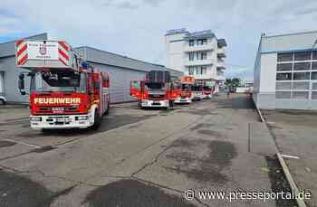 FW Konstanz: Unwettereinsätze