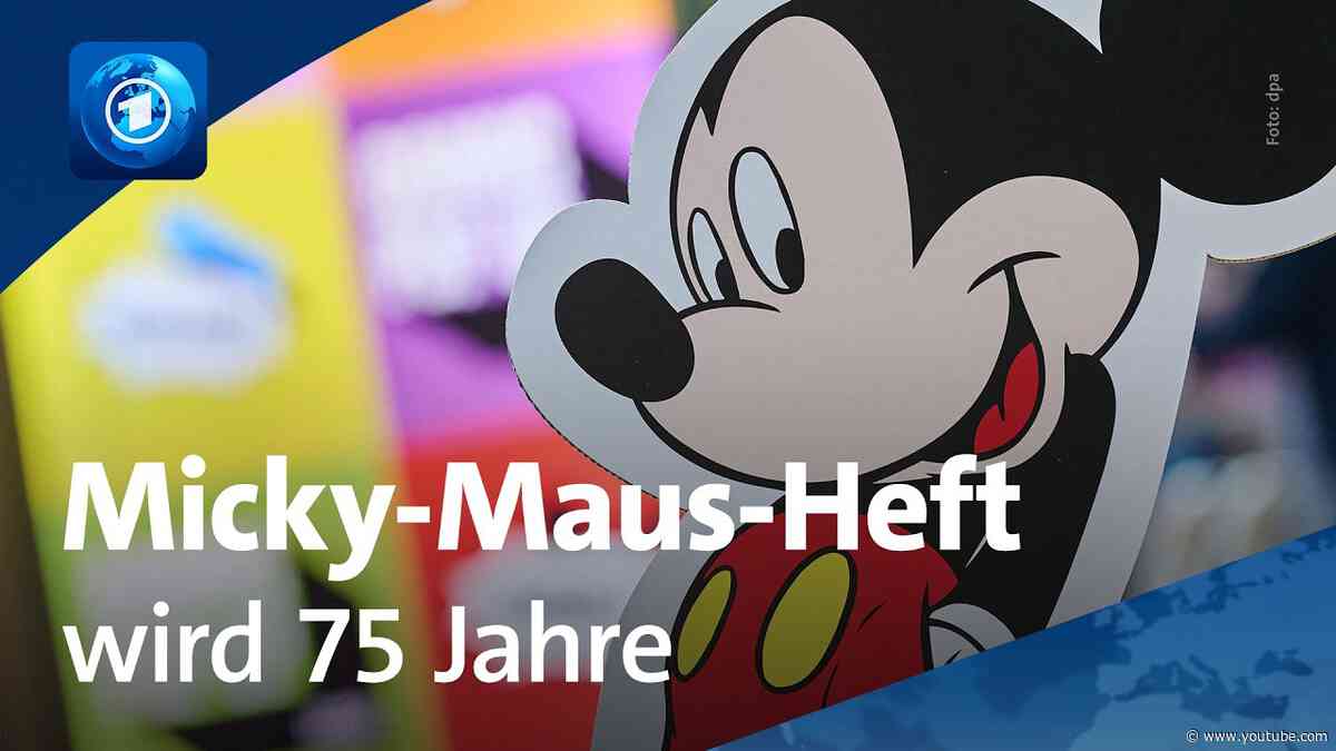 Micky-Maus-Heft feiert 75 Jahre