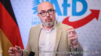 AfD-Mann Tillschneider verteidigt Russland-Tasse – und wollte Podcast-Video stoppen
