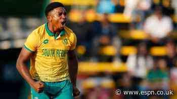 Sipamla ruled out of Namibia tri-series with hamstring injury