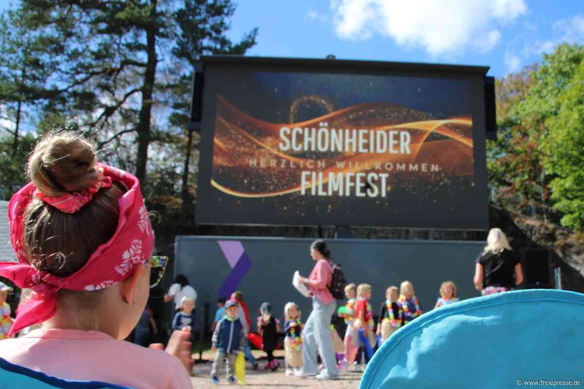 Filmfest in Schönheide feiert Comeback: 400 Zuschauer kommen zur Naturbühne