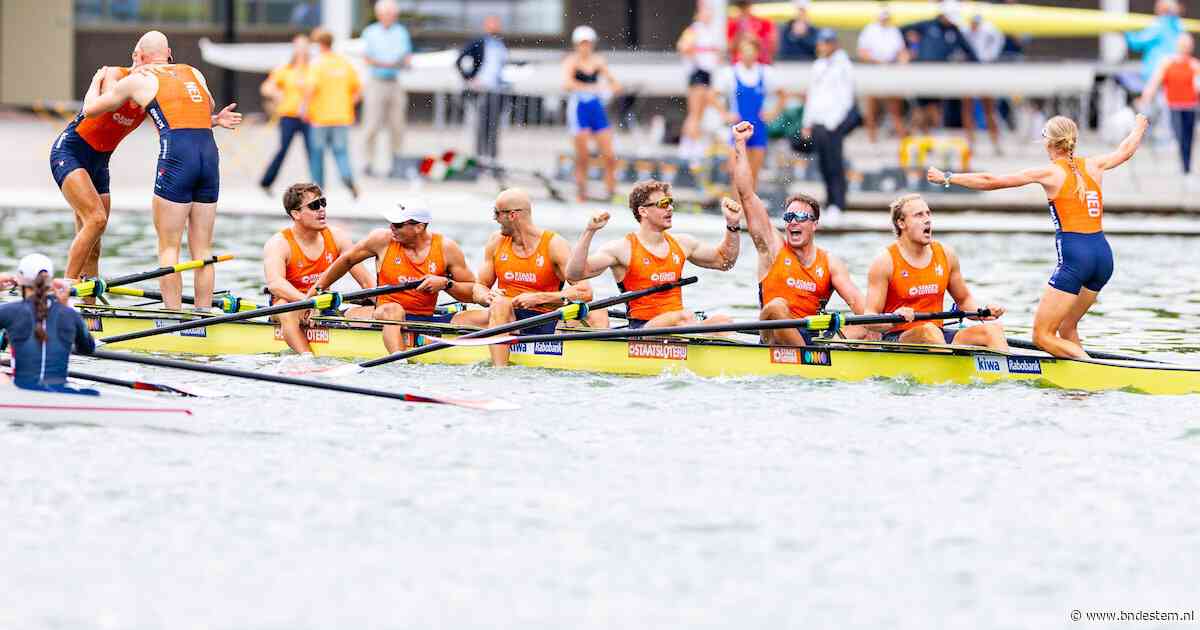Met 0,06 (!) seconde verschil: Holland Acht, met Bredanaar De Graaf, prolongeert wereldtitel
