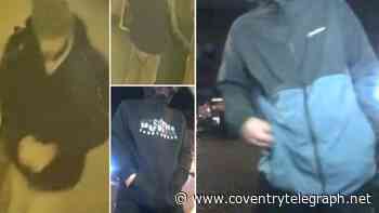 CCTV appeal for pair wanted after violent robbery in Coventry