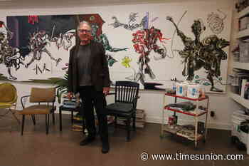 How surrealist artist Randall Schmit finds inspiration in Valatie, its Dutch heritage and waterfalls