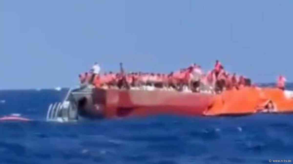 Bei stürmischer See: Fähre mit mehr als 250 Passagieren kentert vor Zypern