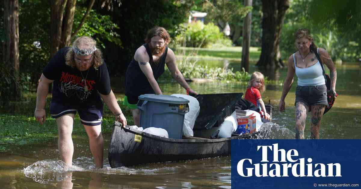 Flooding devastated swathes of Indiana but response is hampered by politics