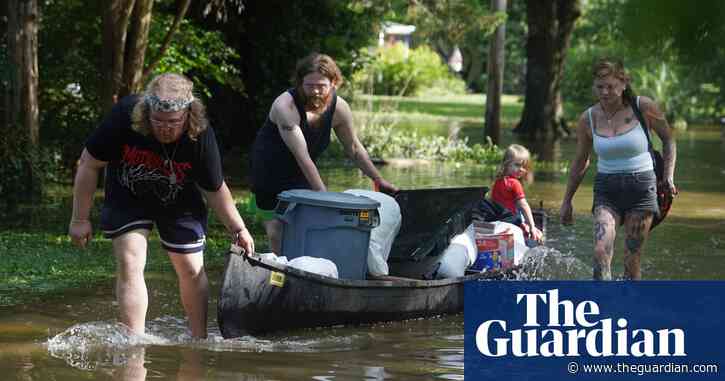 Flooding devastated swathes of Indiana but response is hampered by politics