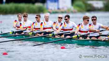 Bittere Durststrecke: Deutschland-Achter verpasst WM-Medaille