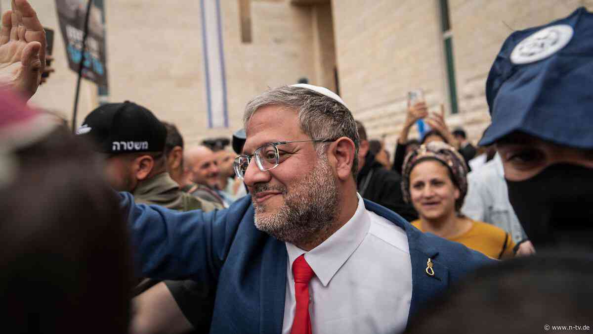 "Ich bin stolz drauf": Ben-Gvir prahlt mit schlechten Haftbedingungen in Israel
